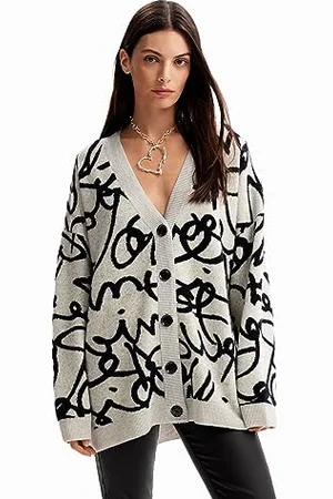 Desigual Pullover Lettering, 1001 RAW, L, , L