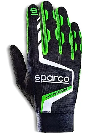 Sparco RĘKAWICE HYPERGRIP+ T 09 CZARNY/ZIELONY, , 42/50 EU