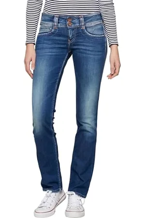 Pepe Jeans Gen Jeansy Damskie, Niebieskie, 28W x 32L