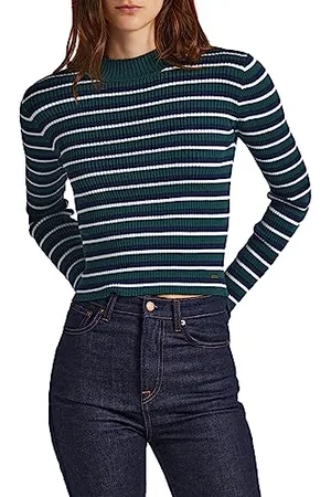 Pepe Jeans Sweter damski Elowyn, Zielony (Regent Green), XL