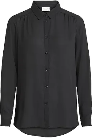 VILA Lucy Long Sleeve Button Shirt S