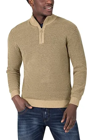 Timezone Męski sweter Basic Troyer, , XL