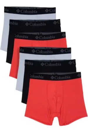 Columbia Amazon Exclusive 6-pak wytrzymałych bokserek, M
