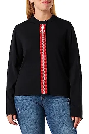 Moschino Damska kurtka kardiganowa, czarna, 40, , 40