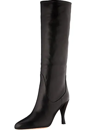 HUGO BOSS Ada Longboot90-C, damskie buty do kolan, czarne, 42 EU, , 42 EU