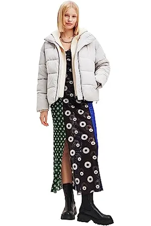 Desigual Padded_Bergen, 2015 szary srebrny, rozmiar XS, , XS