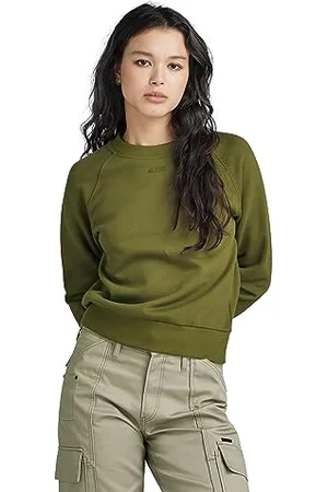G-Star RAW Damskie bluzy Raglan Logo R Sw Wmn, , M