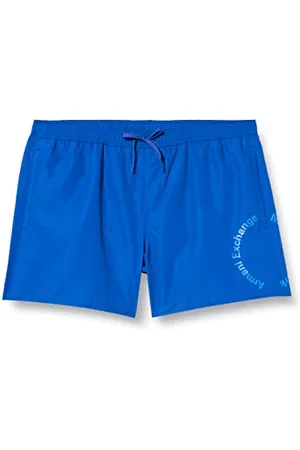 Armani Exchange Męskie spodenki Energy Shades, Sustainable, Circle Logo, Front&Back Pockets Board Shorts, , XXL