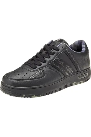 Replay Męskie buty typu sneakers Epic M Tumble, czarne (Black Black 562), 45, Black Black 562, 45 EU