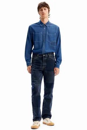 Desigual Demin_Brian, 5008 Denim Dark Blue, 30, , 30
