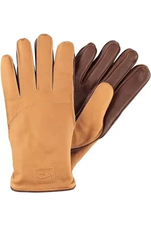 Camel Active Męskie rękawice Lederhandschuh, Hellbraun (Cognac), L, , L