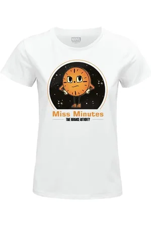 Marvel "Miss Minute Variance Authority" WOLOKIMTS017 Koszulka damska, biała, rozmiar M, , M