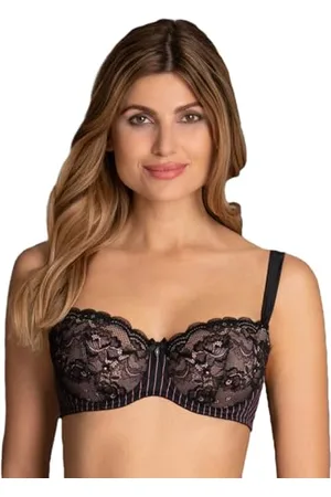 Anita Damski biustonosz balkonetka z fiszbinami 5205, , 95F