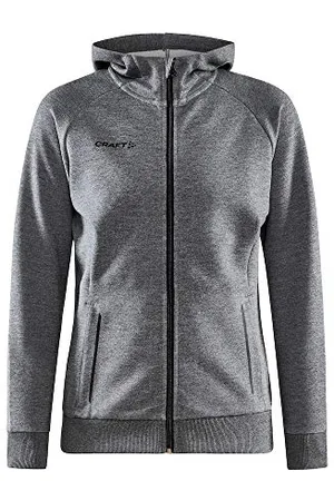 Craft Bluza z kapturem Core Soul Full Zip Hood damska nowość, ciemnoszary, S