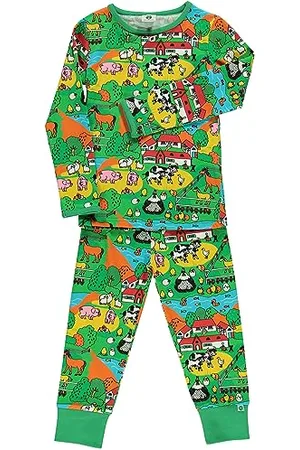 Småfolk Nightwear Farm, , 11-12 Lat