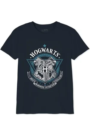 Harry Potter "Blue Hogwarts" BOHAPOMTS159 Koszulka chłopięca, granatowa, rozmiar 6 lat, , 6 lat