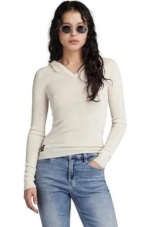 G-Star RAW Damski sweter z dzianiny HDD Slim Knit Wmn, , S