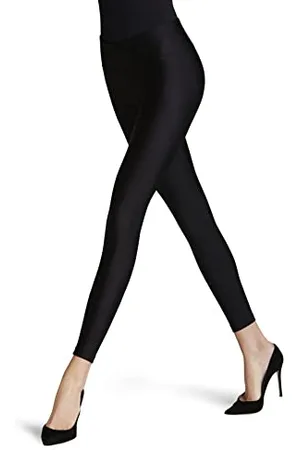 Falke Kobiety Legginsy Elegant Shine W Le Kryjący kryjące jednokolorowe 1 Para, , L 44-46