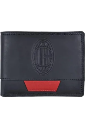AC Milan 143201, Akcesoria Podróżne-Portfele Unisex-Dorosły, 12,5x9,5x2 cm, , 12,5x9,5x2 cm