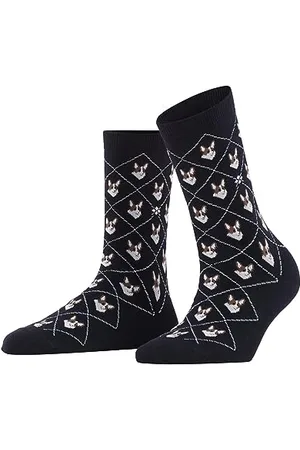 Burlington Kobiety Skarpety Corgi W So Bawełna z wzorem 1 Para, , 36-41
