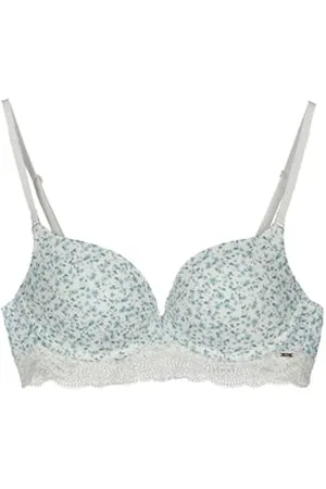 Women secret Wspaniały Biustonosz Push Up Bawełna Kwiaty Damskie, , 90C