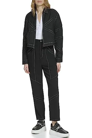 DKNY Damska kurtka z długim rękawem, czarna, S, , S