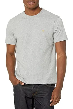 Brooks Brothers Męska koszulka z krótkim rękawem i okrągłym dekoltem z logo, , M