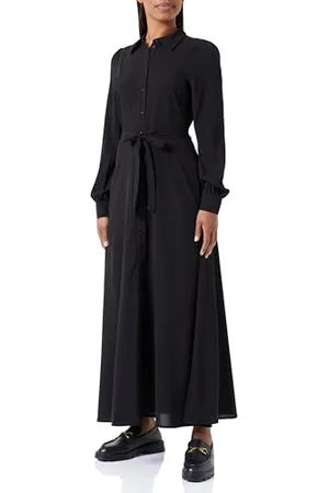 VERO MODA VMSHILAH NAJA LS Long Shirt Dress WVN GA, , L