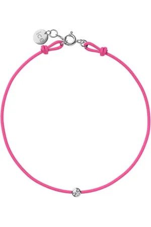 Ice-Watch Ice Jewellery - Diamond Bracelet - Cord Neon Pink (021104)