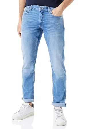 QS by s.Oliver Męskie długie, dżinsy długie spodnie slim fit, niebieskie, 28 W / 32 L EU, , 28W / 32L