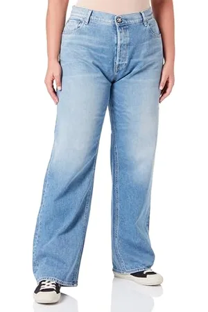 Replay Damskie dżinsy z wysokim stanem ninetees fit Jaylie Rose Label kolekcja, , 28W / 28L