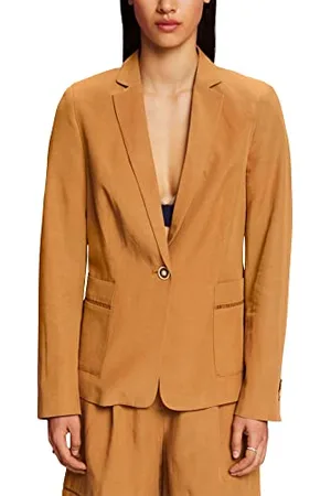 ESPRIT Damski 043EO1G301 Blazer, , 40, , 40
