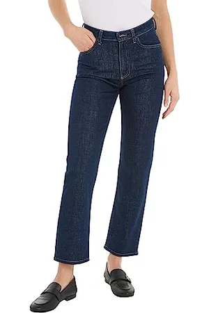 Tommy Hilfiger Damskie klasyczne proste spodnie jeansowe Hw a , , 30W / 28L