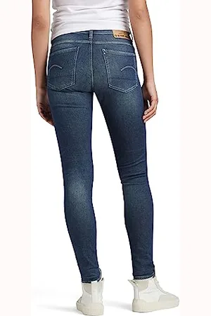 G-Star RAW Damskie dżinsy Lhana Skinny (Antique Forest Blue D188-D355), 25 W / 28 L, , 25W / 28L