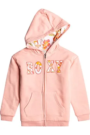 Roxy ™ Island in the Wind - bluza z kapturem na zamek - dziewczęta - różowa