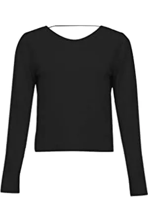 LTB Jeans Damska koszulka z długim rękawem, czarna 200, L, , L