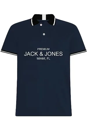 JACK & JONES Męska koszulka polo, , M