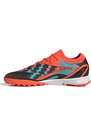 adidas Uniseks X Speedportal Messi.3 Turf Boots, Solar Orange/Mint Rush/Core Black, 42 EU