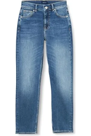 GANT Damskie dżinsy Cropped Slim Jeans, , Standard, , 28W
