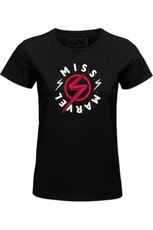 Marvel "Miss WOMAVLSTS006 Koszulka damska, czarna, rozmiar XL, , XL