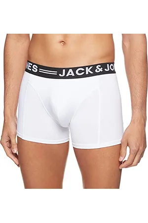 JACK & JONES Męskie bokserki Jacsense Trunks Noos., , L