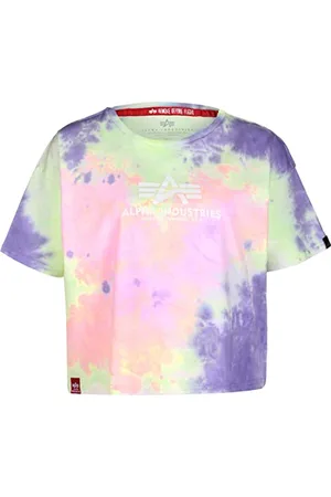 Alpha Industries Damska koszulka z krótkim rękawem Basic T Batik Cos Wmn, , XL