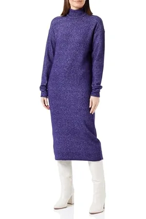 VERO MODA VMSHILAH NAJA LS Long Shirt Dress WVN GA, Brzoza/Aop: perla, M