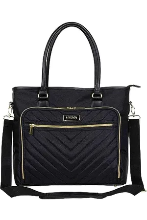 Kenneth Cole Unisex Damska Chelsea Chevron Pikowana 38.1 cm Laptop & Tablet Business Computer Tote Bag, , 15" Laptop