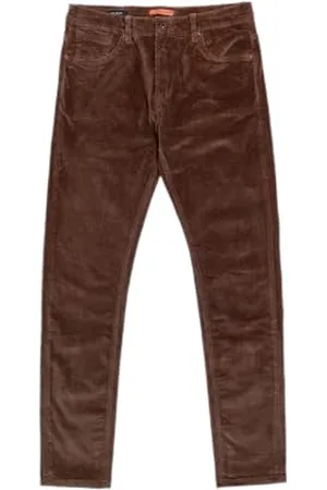 GIANNI LUPO GL6053Q Jeansy Deep Brown, 42 męskie, głęboki brąz