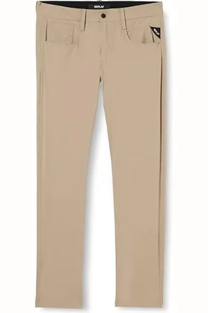 Replay Męskie spodnie slim fit Anbass Hyperflex Hybrid, , 36W / 32L