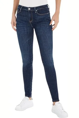 Tommy Hilfiger Damskie spodnie dżinsowe Th Flex Como Skinny Rw , , 24W / 28L