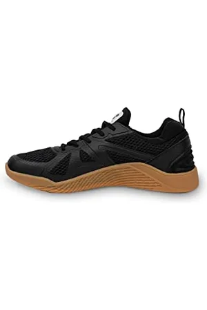 Gorilla Wear Hybrydowe buty do kulturystyki, do fitnessu, na siłownię, białe/białe, buty treningowe, sportowe, na co dzień, wielofunkcyjne, wygodne, treningowe, z logo, maksymalna swoboda ruchów