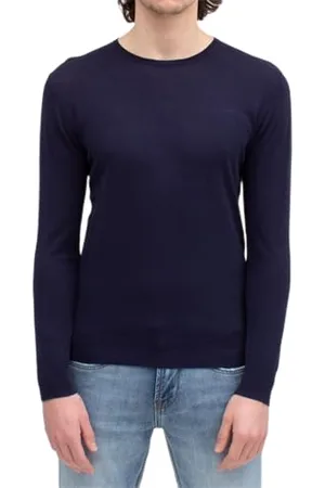 GIANNI LUPO Męski sweter GL32110, głęboki niebieski, L