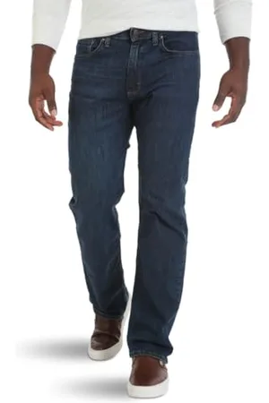Wrangler Wrangler Big & Tall Comfort Flex Waist Relaxed Fit Jean Dżins Mężczyźni , , 48W / 32L